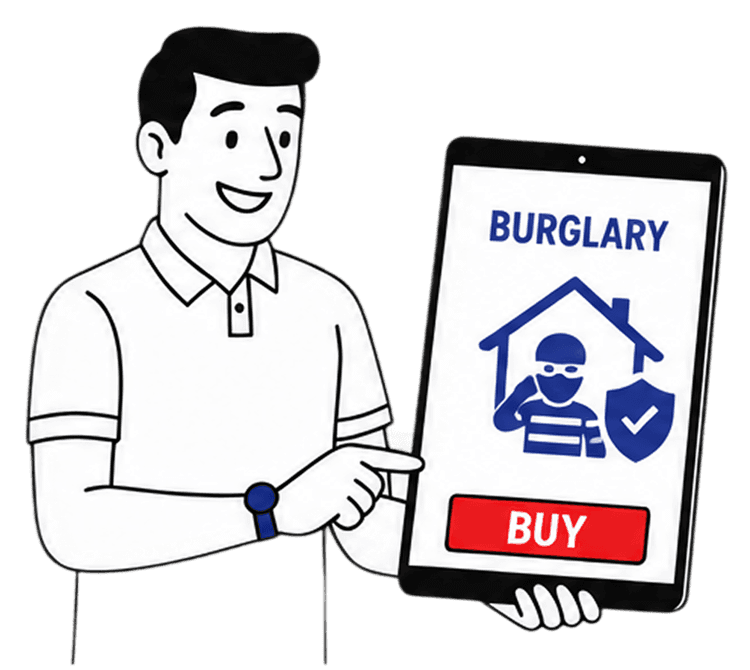 Buy or Renew Burglary Insurance with United Ajod
