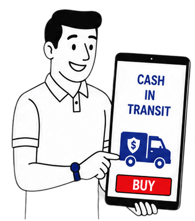 Buy or Renew Cash In Transit Insurance with United Ajod