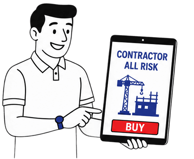 Buy or Renew Contractor All Risk Insurance with United Ajod