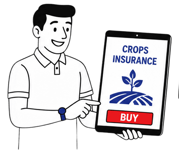 Buy or Renew Crops Insurance with United Ajod