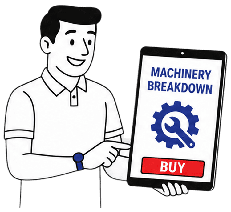 Buy or Renew Machinery Breakdown Insurance with United Ajod